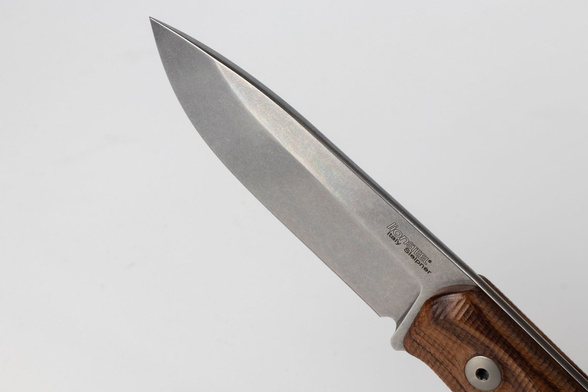 Nóż LionSteel Bushcraft Santos Wood, Stone Washed Sleipner by Molletta (B41 ST)