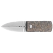 Maserin Daga Black/Gold FatCarbon, Satin Elmax by Attilio Morotti Knife (372/G)