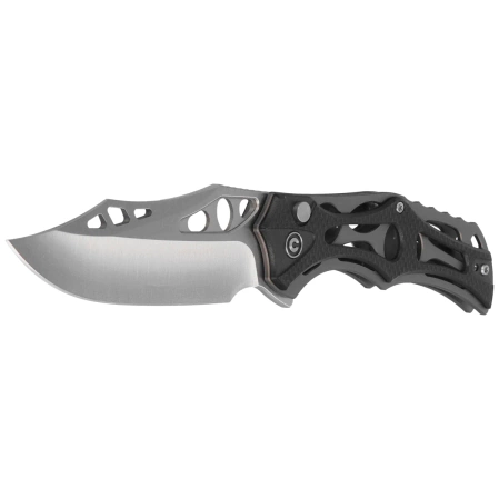 Civivi Knife Biophase Gray Aluminum/Black G10, Satin Nitro-V (C23083C-3)