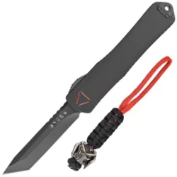 Heretic Knife Manticore X T/E Predator Black Aluminum, Black DLC MagnaCut by Tony Marfione Jr.