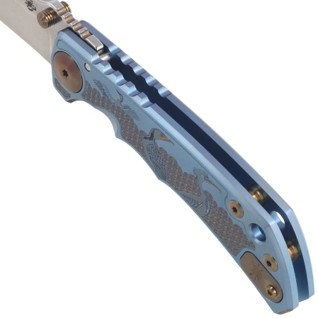Nóż składany Spartan Blades Harsey Folder ''Sea Raven'' Titanium, Stonewashed MagnaCut by William W. Harsey (SF5SRAV)