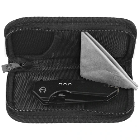 Bestech Nyxie 3 Knife Black Titanium, Black DLC CPM S35VN by Todd Knife and Tool (BT2308B)