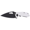 Kubey Knife Coeus Ivory G10, Dark Stonewashed D2 (KU122F)