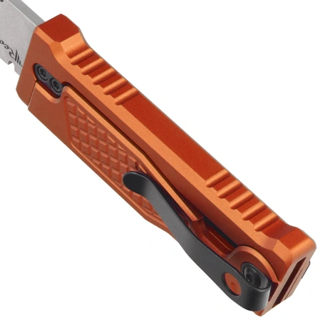 Nóż grawitacyjny Reate EXO-U V2 Orange Diamond Pattern Aluminium, Stainless Steel
