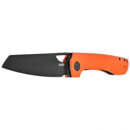 Nóż składany Kubey Elang Orange G10, Blackwashed AUS-10 by Sebastian Irawan (KU365B)