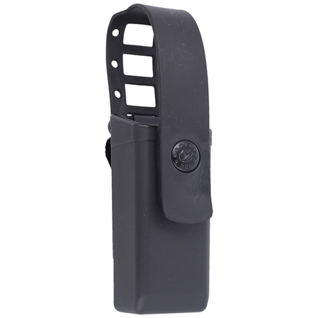 Ładownica ESP na dwurzędowy magazynek 9 mm / .40 z metalowym klipsem i paskiem zabezpieczającym, czarna (MH-64-S)