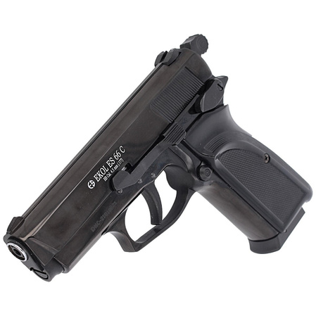 Airgun set 05: Voltran Ekol ES 66C Black 4.5 mm Pistol, 1500 BBs, 10 CO₂ cartridges, 100 targets