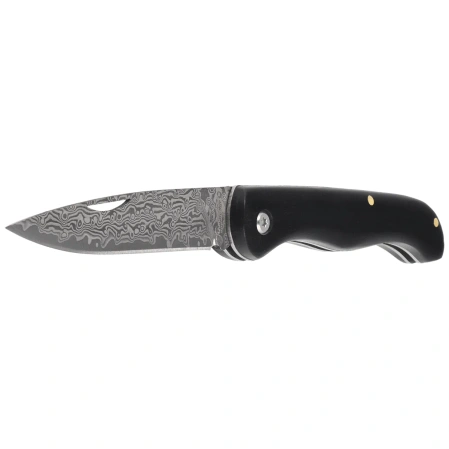 Nóż składany Third Decor Habitat N202E Ebony Wood, VG10 Damascus (TK-N202E)