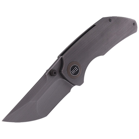 Nóż składany WE Knife Thug Gray Titanium, Gray Hand Rubbed CPM 20CV by Matt Christensen (2103B)