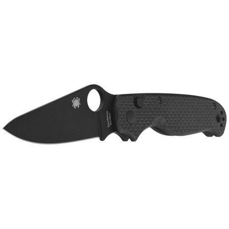 Spyderco ButtonUp Knife Carbon Fiber, Black 8Cr13MoV by Eric Glesser (C275CFPBK)