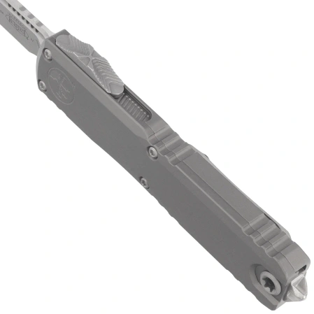 Nóż automatyczny OTF Microtech Ultratech Gen IV S/E Natural Clear Aluminium, Apocalyptic M390MK by Tony Marfione (11214-10APNC)