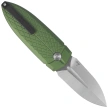 Nóż składany Bestech QUQU Green Aluminium, Satin 14C28N by Gogo (BG57B-2)