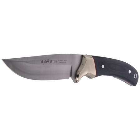 Nóż Muela Full Tang Black Micarta, Satin 1.4116 (SETTER-11M)