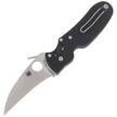 Spyderco P'Kal G-10 Black PlainEdge Knife (C103GP)