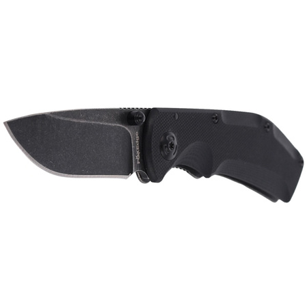 Nóż składany FoxEdge Pop Smoke G10 Black, Stone Washed PVD by Russ Kommer (FE-023)