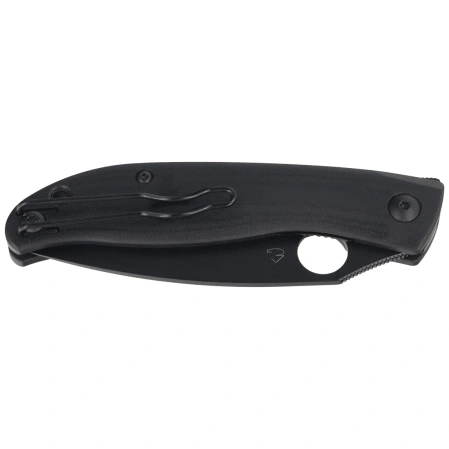 Spyderco Mantra 4 Knife Black G10, Black 8Cr13MoV by Eric Glesser (C274GBBKP)