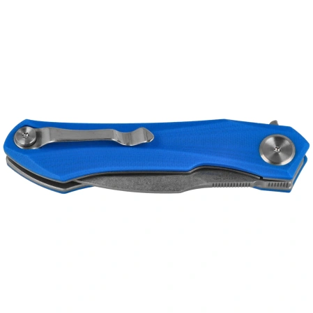 Nóż składany Bestech Ivy Blue G10, Stonewashed 14C28N by Ostap Hel (BG59B)