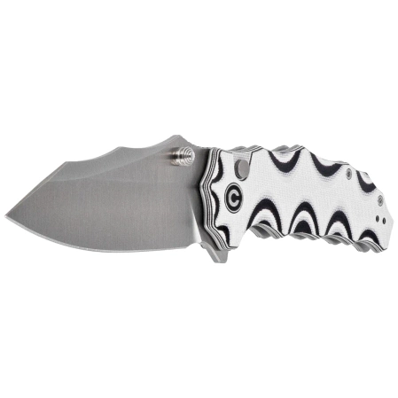 Nóż składany Civivi Natterjack White / Black G10, Satin 14C28N (C24028-3)