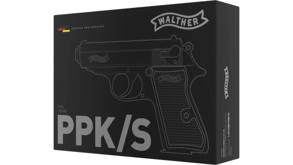 Replika pistolet ASG Walther PPK/S 6 mm sprężynowa (2.5007)
