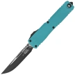 Microtech Ultratech Gen IV S/E OTF Knife Cyan Aluminum, Black M390MK by Tony Marfione (11214-1CN)