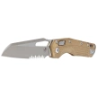 Microtech MSI S/E Knife Dark Earth Tri-Grip Polymer, Apocalyptic P/S M390MK by Tony Marfione (210T-11APPMDE)