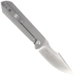 Nóż składany Kizer Harpoon Fold Gray Titanium / Black Norplex UltreX Micarta, Satin Elmax by Maverick Customs (Ki4784A2)