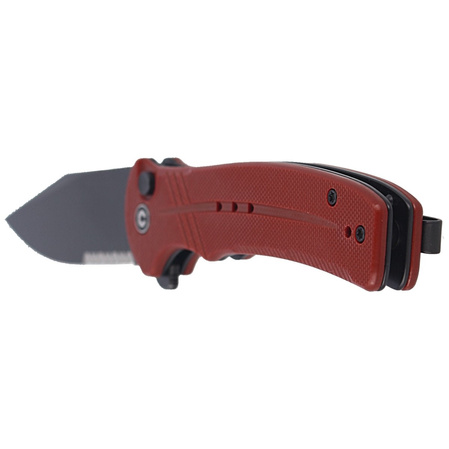 Nóż składany CIVIVI Cogent Burgundy G10, Black Stonewashed (C20038E-2)