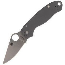 Nóż składany Spyderco Para 3 G-10 Dark Gray Maxamet Plain (C223GPDGY)