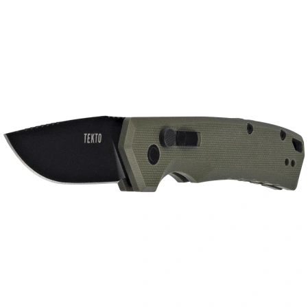 Nóż automatyczny Tekto A3 Delta Mini D/P OD Green G10, Black D2 (A3S_G1OD_D2BK1_A1)