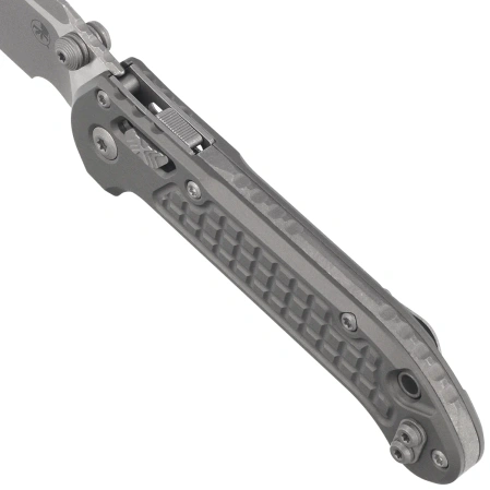 Microtech LUDT Ram-Lok T/E Knife Natural Clear Frag Aluminium, Apocalyptic M390MK by Tony Marfione (1136RL-10APFRNC)