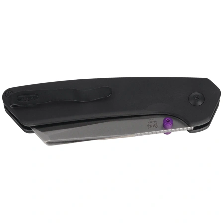 Nóż składany Kizer Madrac Black Aluminium, Satin S45VN by Matteo Pignatelli (Ki3693A2)