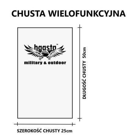 Chusta wielofunkcyjna Haasta Alfabet (ALFABET)