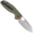 BlackFox Puffy Knife OD Green Canvas Micarta, Satin 10Cr15CoMov (BF-786 MOD)