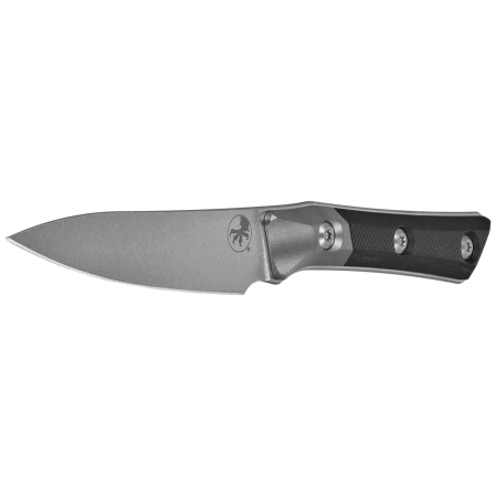 Microtech Pairing Kitchen Knife Black G10, Stonewashed MK390 (3500B-10BK)