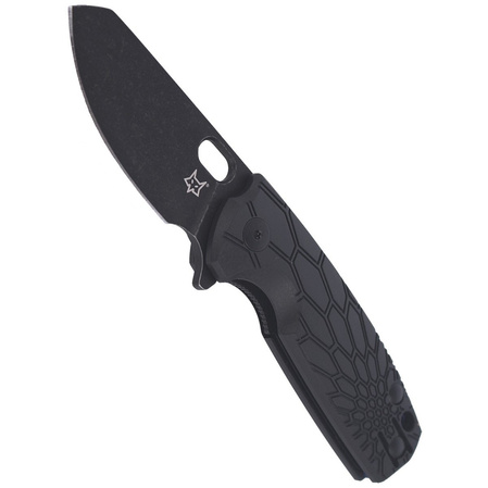 Fox Baby Core FRN Black Knife, Black Stonewashed N690by Jesper Voxnaes (FX-608 B)