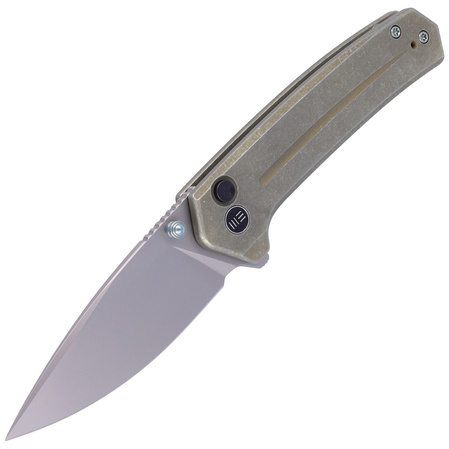 WE Knife Culex Green Titanium, Silver Bead Blasted CPM 20CV (WE21026B-5)