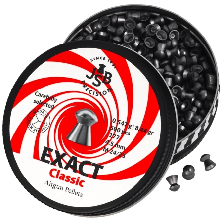 JSB Diabolo Exact 4.52 mm pellets, 500 pcs (546237-500)