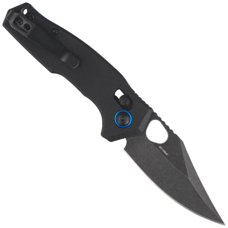 Nóż składany FoxEdge Crew Black G10, Black Stonewashed 9Cr14Mov (FE-039 G10B)