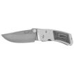 Muela PMC-7M Gray Aluminium / Black Micarta, Satin 440C knife