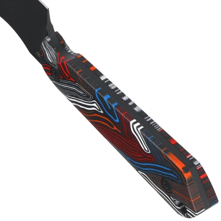 Nóż Kizer Mini Harpoon Multicolored G10, Black CPM 3V by Maverick Customs (1040S6)