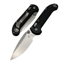 Nóż składany Microtech LUDT Ram-Lok S/E Black Frag Aluminium, Stonewashed M390MK by Tony Marfione (1135RL-10FR)