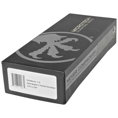 Microtech Ultratech T/E Bounty Hunter Signature OTF Knife Distressed Green Aluminum, Apocalyptic P/S M390 by Tony Marfione (123-11BH)