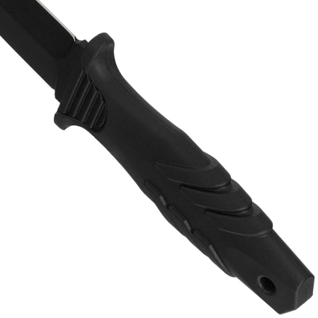 Nóż Fox FKMD Tactical Elementum Dagger D/E Black PP/TPE, Black Idroglider N690Co (FX-647 AF)