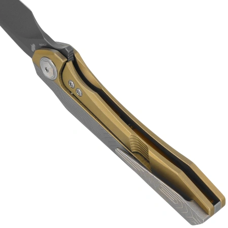 Bestech Wet Nellie Knife Bronze/Gray Titanium, Grey PVD MagnaCut by Grzegorz Grabarski (BT2505D)