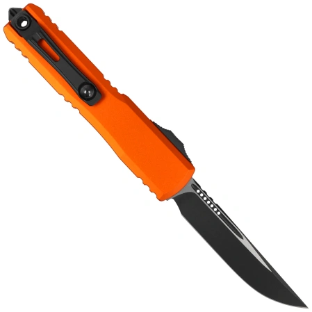 Nóż automatyczny OTF Microtech Ultratech Gen IV S/E Orange Aluminium, Black M390MK by Tony Marfione (11214-1OR)