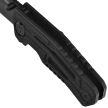 K25 RK-25006 Knife Black G10, Black Titanium 7Cr17Mov