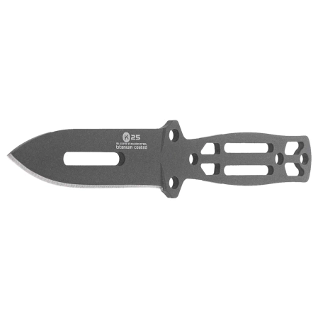 K25 RK-32370 Neck Knife Titanium Nakted, Titanium 7Cr17Mov