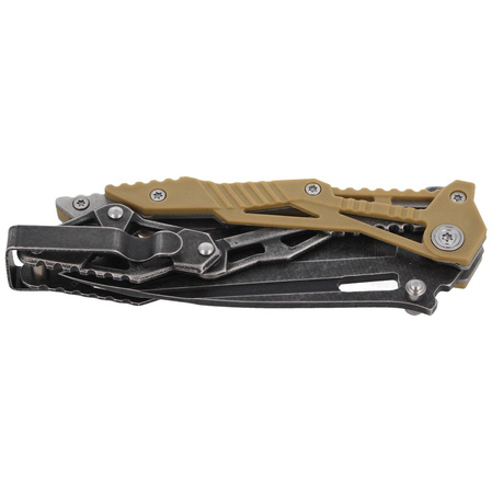 Nóż składany Herbertz CJH Desert G10, Stonewashed 420 (10000339)