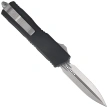Nóż automatyczny OTF Microtech Scarab II Gen III Executive D/E Black Aluminum, Stonewashed M390MK by Tony Marfione (1175-10)