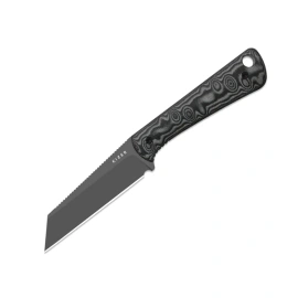 Nóż Kizer MiCrow Gray-Black Vortex Pattern Micarta, Gray PVD Stonewashed AEB-L by Scott Halpern (1139A3)